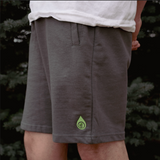 Slate Organic Cotton Classic Drop Sweatshorts