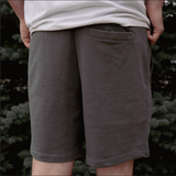 Slate Organic Cotton Classic Drop Sweatshorts