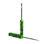 Custom Green & Black Dab Tool - Flathead - 2nd Edition